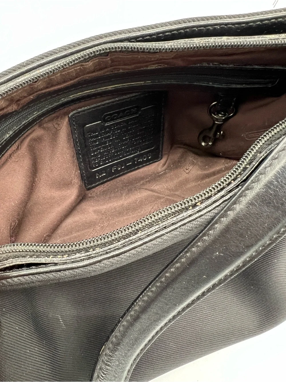 Coach vintage Black Shoulder Bag